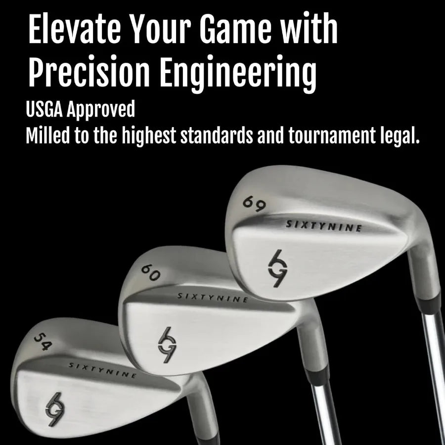 Golf Wedge Set for Men Women 54 60 Set with 35 Steel Shaft