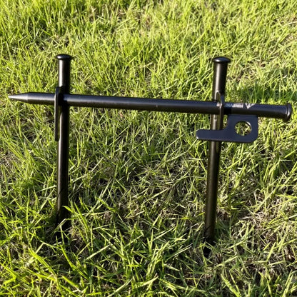 4Pcs/8 Inch Heavy Duty Steel Tent Stakes
