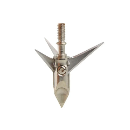 Stainless Steel Broadheads 12pcs 3 Blades 100 Grain Screw-in Arrow Tips
