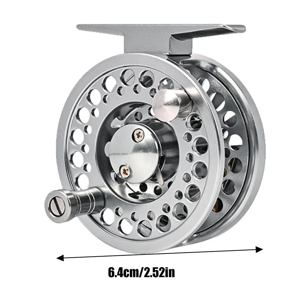 Fly Fishing Reel Saltwater Fishing Reel Fishing Gear Aluminum Alloy Reel For Freshwater Lake Stream Pond Fishing Fly Fishing