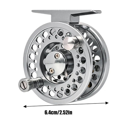 Fly Fishing Reel Saltwater Fishing Reel Fishing Gear Aluminum Alloy Reel For Freshwater Lake Stream Pond Fishing Fly Fishing