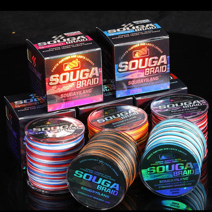 4 Strand Braided Fishing Line 300M Multifilament  Braided Wire Fishing