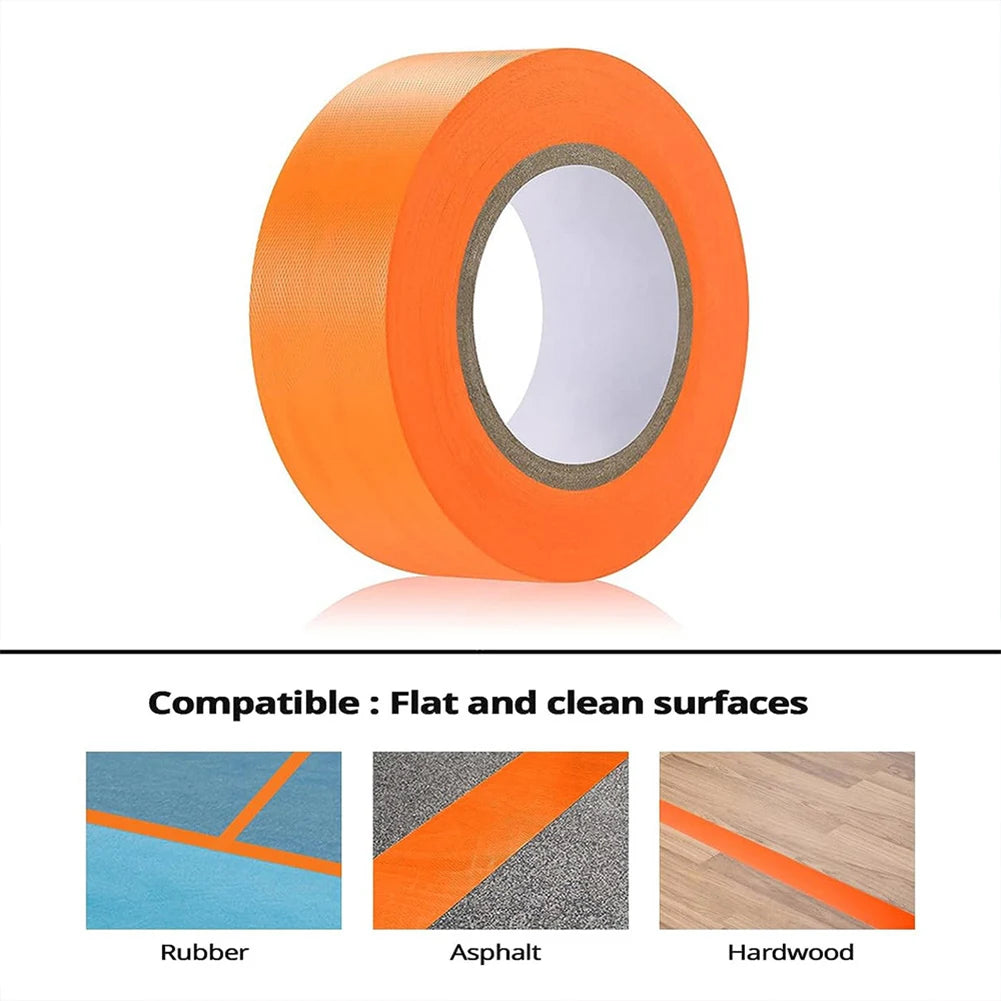 20M Outdoor Pickleball Court Tape Cut Freely Pickleball Court Marking Tape Basketball Tennis Court Tape