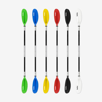 4-Piece Two Way Paddle Adjustable Floating Kayak Paddle Aluminium Alloy Stand Up Paddleboard Paddles