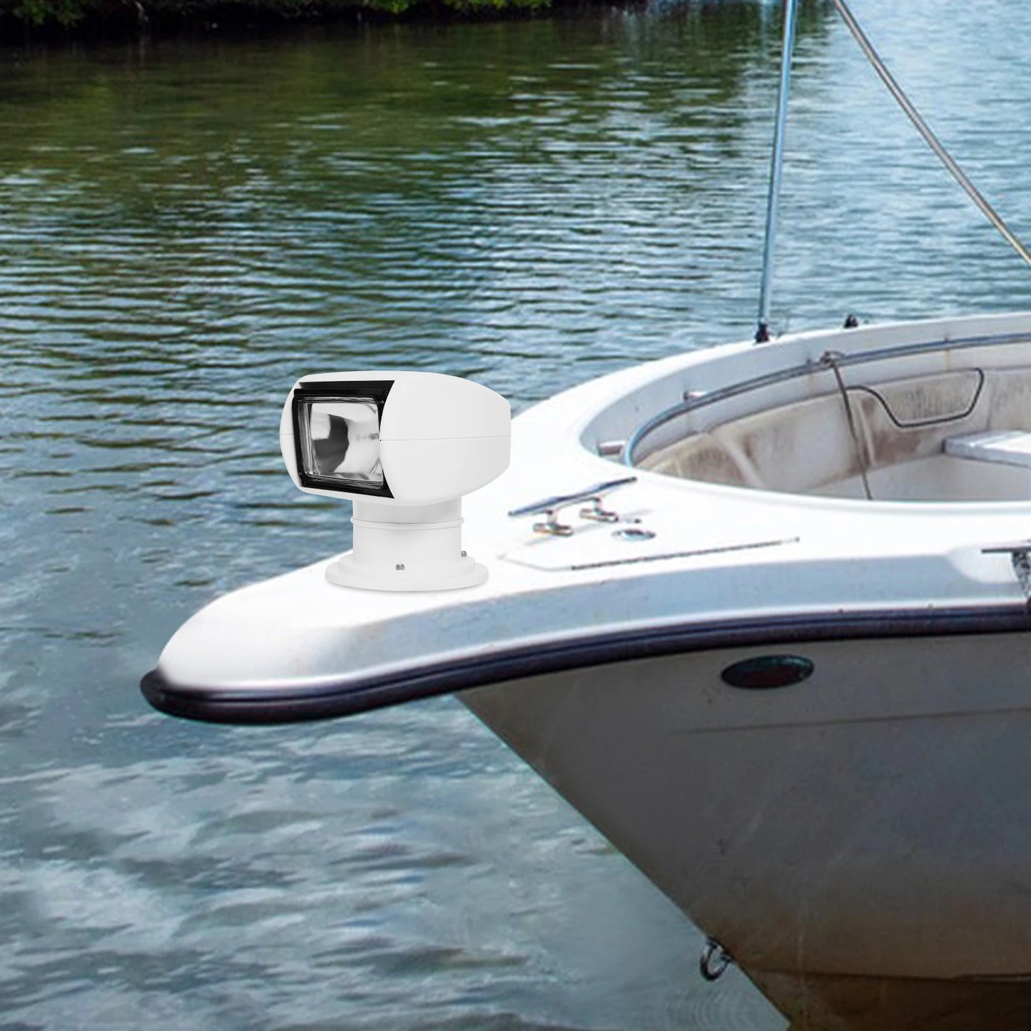 Boat Marine Searchlight| Multi-angled And Long-range Lighting Remote Control | DC 12V