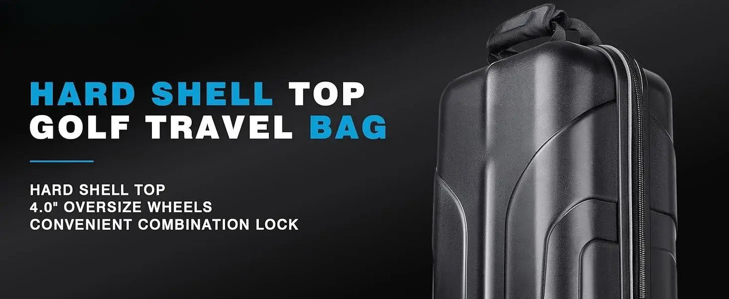Professional Golf Travel Bags for Airlines with Password Lock - Hard Case