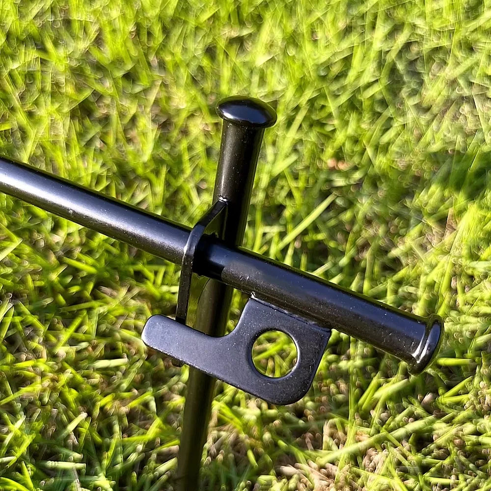 4Pcs/8 Inch Heavy Duty Steel Tent Stakes