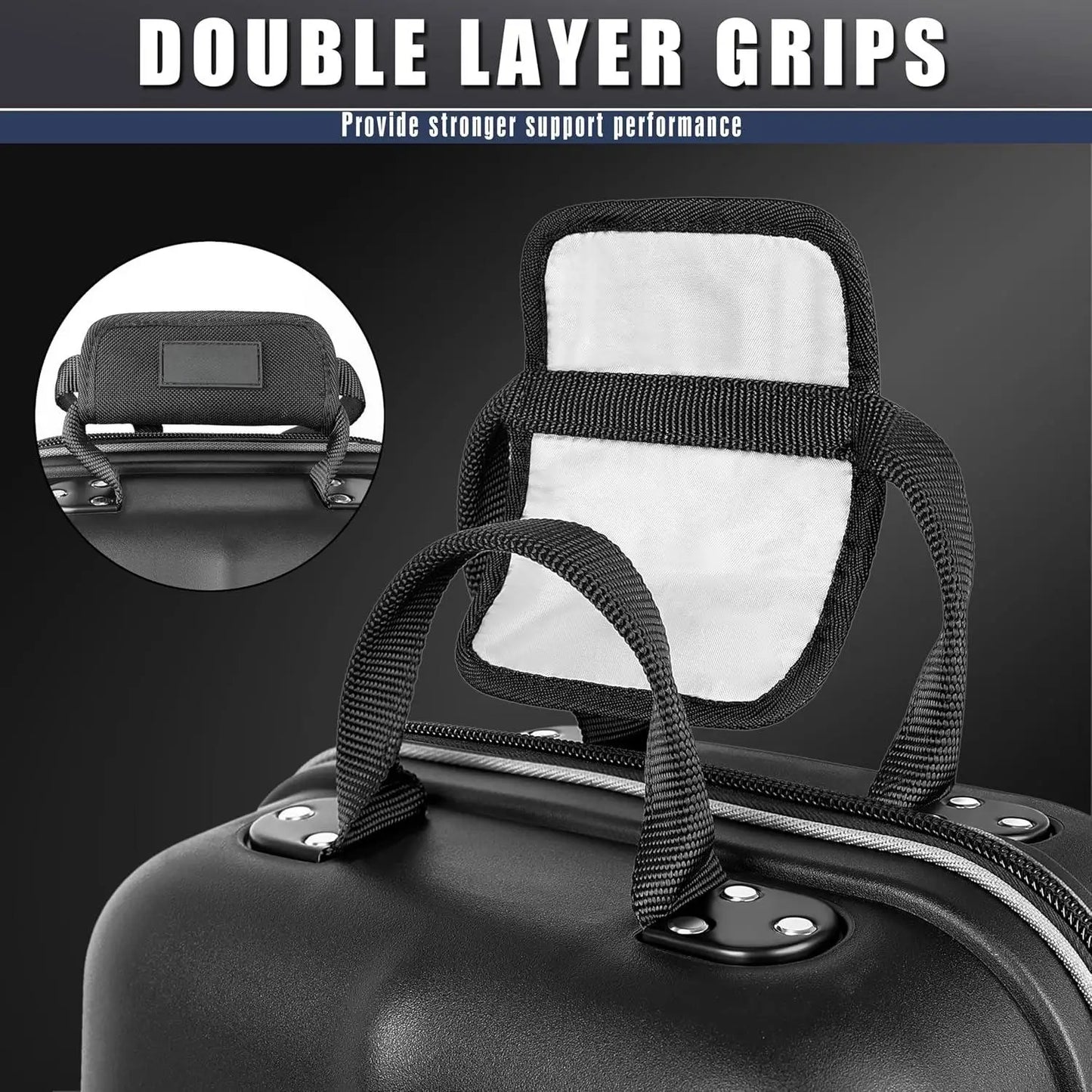 Professional Golf Travel Bags for Airlines with Password Lock - Hard Case