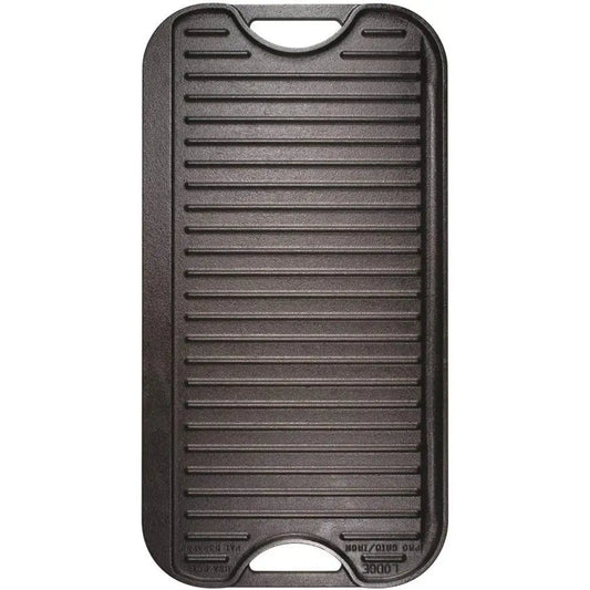 Dual Use Cast Iron Grill Griddle Cooking Surface