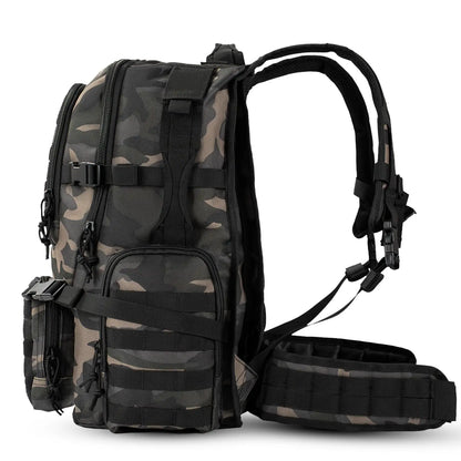 50L Tactical Backpack Military Style Camping Hiking Rucksack With Molle System