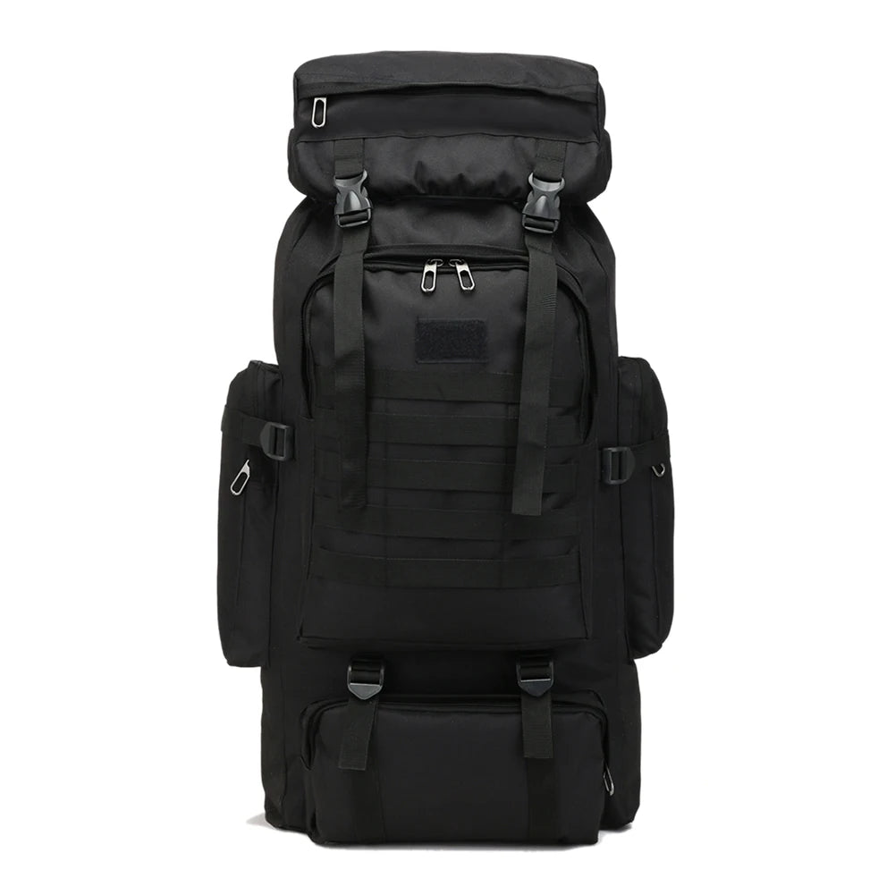 80L Tactical Backpack Outdoor Military Rucksacks
