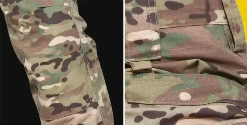 Camo Suits Tactical Shirts Training Sets Multi-pocket Army Multicam Uniforms Work Wear Pants Hunting Clothes Wear-resisting