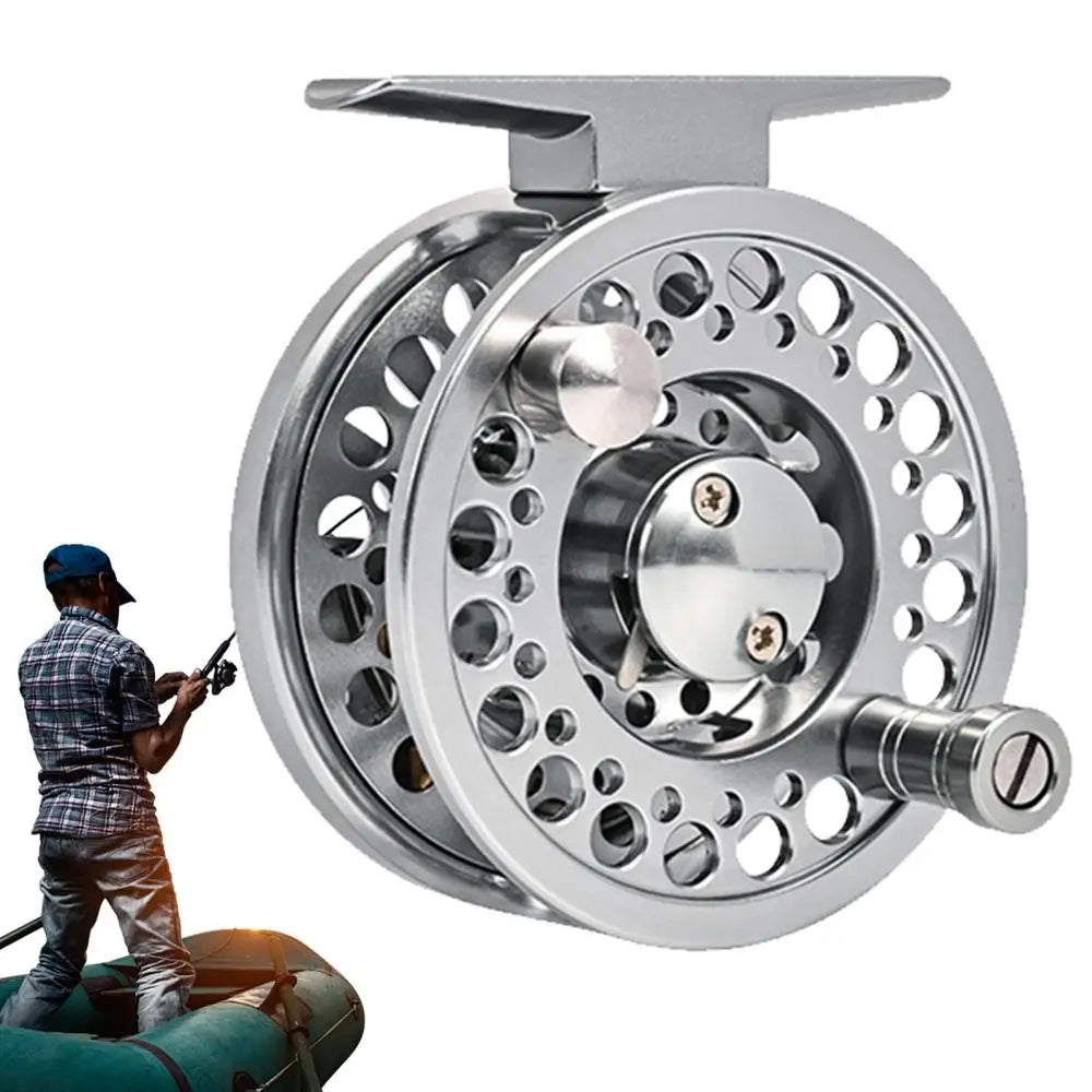 Fly Fishing Reel Saltwater Fishing Reel Fishing Gear Aluminum Alloy Reel For Freshwater Lake Stream Pond Fishing Fly Fishing