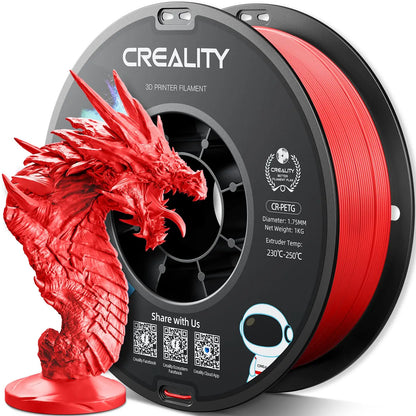 CREALITY PETG Filament 1.75mm 3D Printer Filament 1kg  Neatly Wound Spool