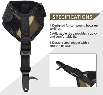 Archery Compound Bow Release Aid  for Right Left Hand