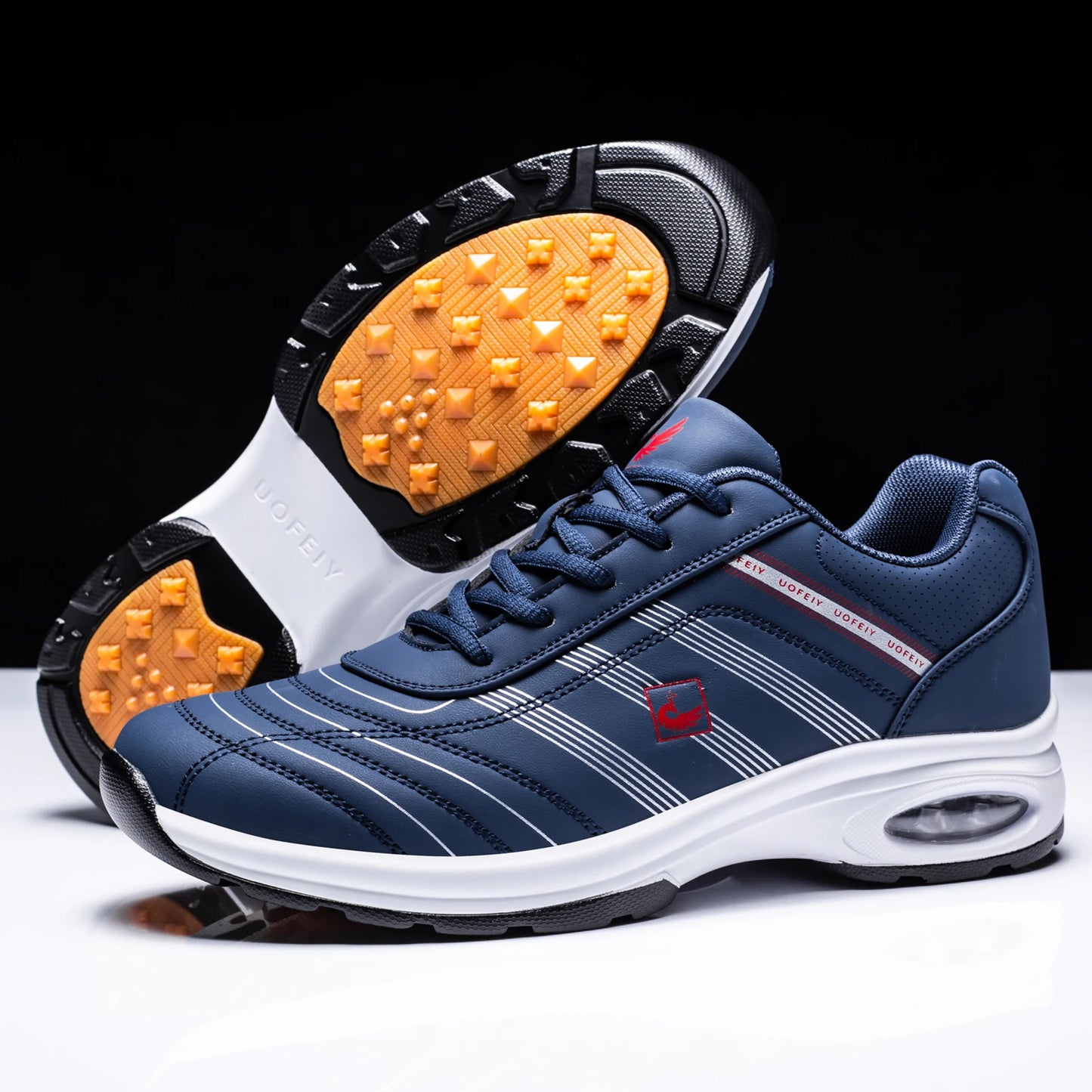 Professional Air Cushion Golf Shoe Business Casual Travel Sneaker  Spikeless