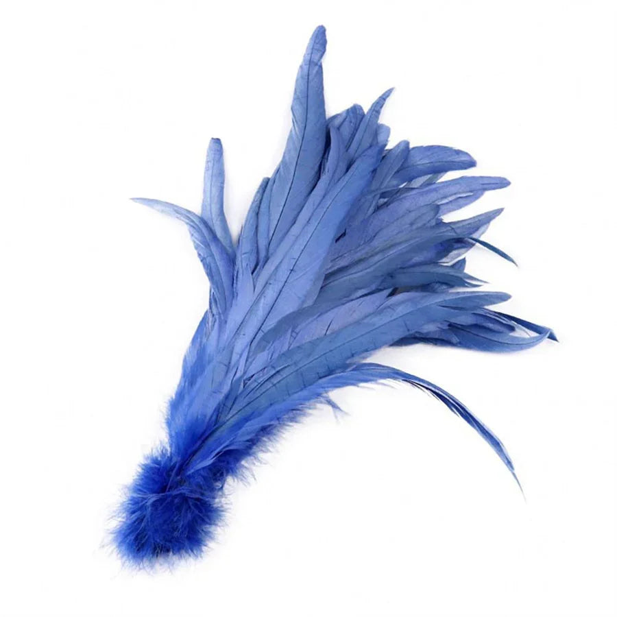 100pcs 25-40cm Wholesale Rooster Feathers Wedding Crafts DIY Natural Feather