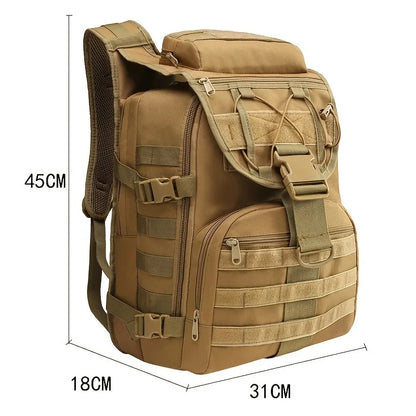 35L Large Capacity Men's Tactical Backpack Outdoor Camping Hunting Hiking Trekking  Bag Multifunctional Backpacks