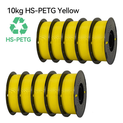 5/10KG High speed PETG For 3D Printer Bambu Lab Filament 40-500mm/s Hyper