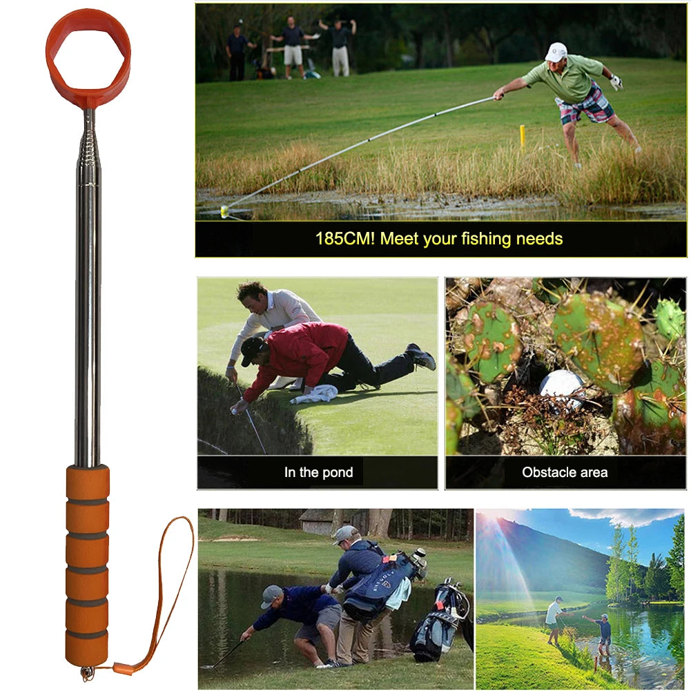 8.86 FT Telescopic Golf Ball Retriever
