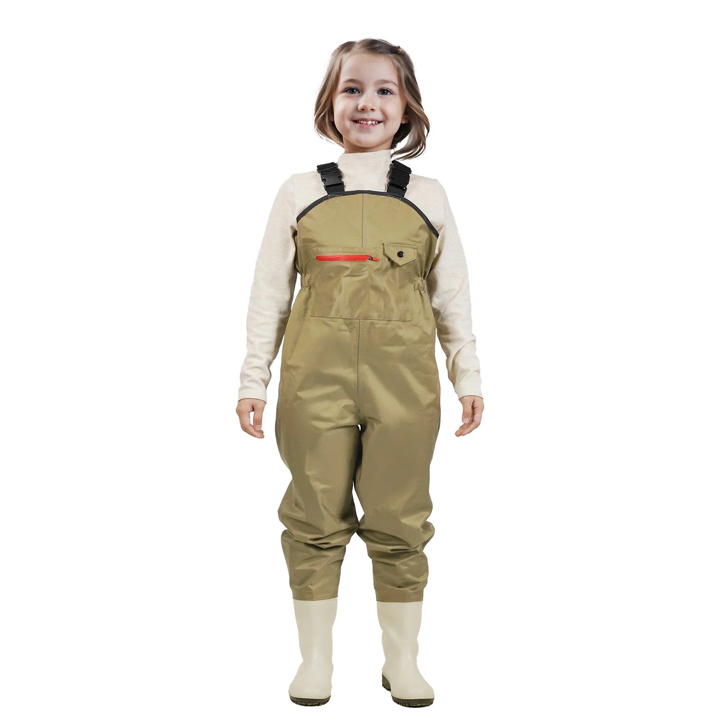 Chest Waders for Kids Waterproof Youth Waders for Hunting Fishing Waders with Boots for Children