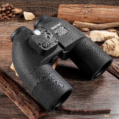 Nautical Binoculars  10x50 Rangefinder Compass Telescope High Powered Nitrogen Waterproof