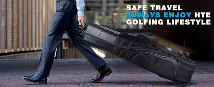Professional Golf Travel Bags for Airlines with Password Lock - Hard Case