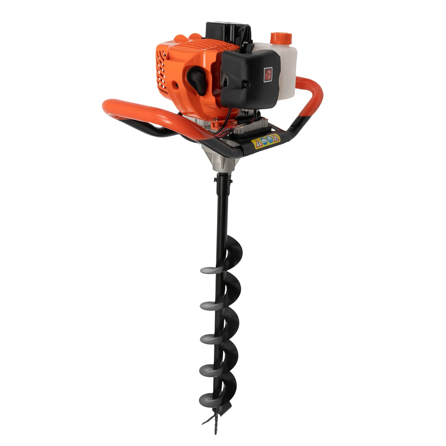52cc 1460w Electric Post Hole Digger Earth Auger Garden Auger Spiral Earth Drill Bit Auger Drill Bit with 4", 6", 8" FC610g/Kw.H
