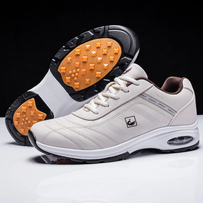 Professional Air Cushion Golf Shoe Business Casual Travel Sneaker  Spikeless