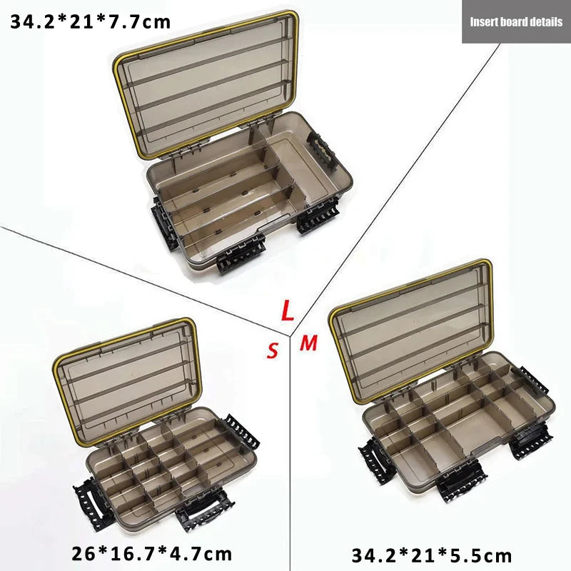 Large-Capacity Waterproof Fishing Tackle Box Fishing Accessories