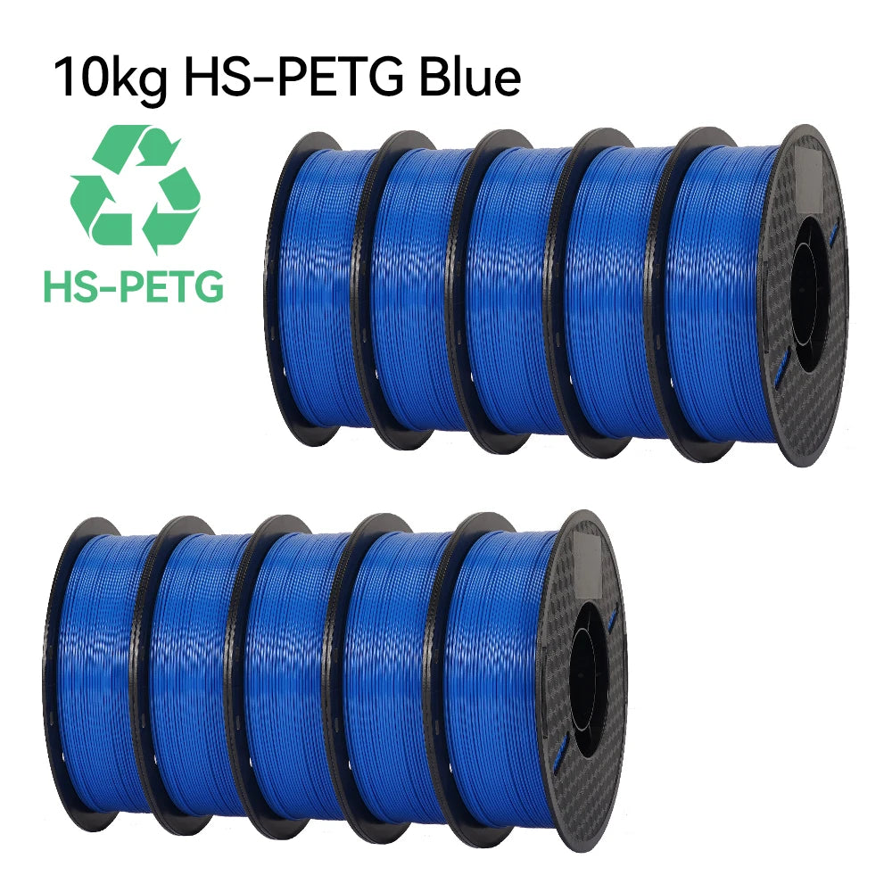 5/10KG High speed PETG For 3D Printer Bambu Lab Filament 40-500mm/s Hyper