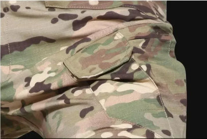 Camo Suits Tactical Shirts Training Sets Multi-pocket Army Multicam Uniforms Work Wear Pants Hunting Clothes Wear-resisting