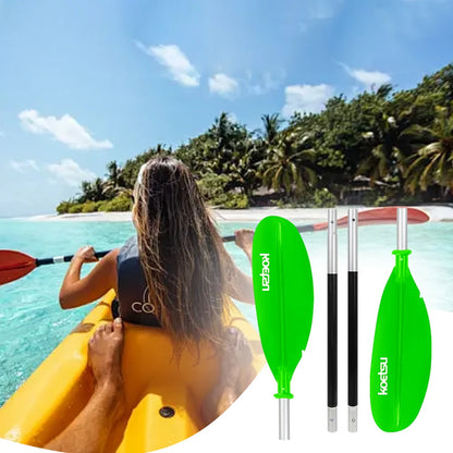 4-Piece Two Way Paddle Adjustable Floating Kayak Paddle Aluminium Alloy Stand Up Paddleboard Paddles