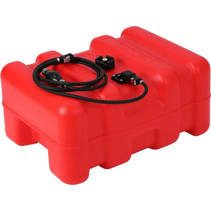 Portable Boat Fuel Gas Tank,14.5 Gallon/55L Outboard Engine Marine Boat Tank with Transfer Hose & Gauge