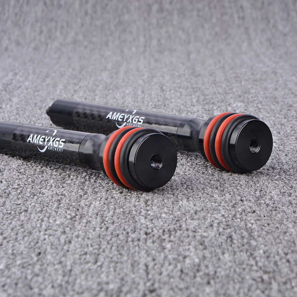 6/8/10/12 Inch Bow Vibration Damper Stabilizer Lightweight Carbon Fiber Balance Rod OD20mm Standard Interface Shock Absorber Bar Reduce Recoil