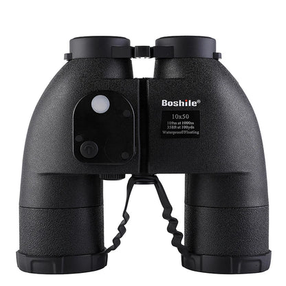 Nautical Binoculars  10x50 Rangefinder Compass Telescope High Powered Nitrogen Waterproof