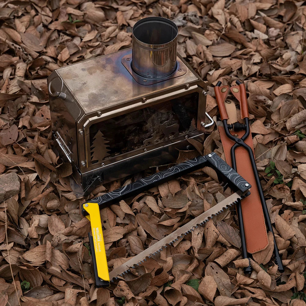 Folding Saw with Storage Bag Portable Wood Saw Aluminum Alloy