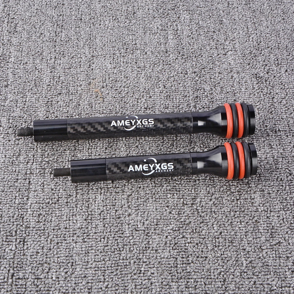 6/8/10/12 Inch Bow Vibration Damper Stabilizer Lightweight Carbon Fiber Balance Rod OD20mm Standard Interface Shock Absorber Bar Reduce Recoil