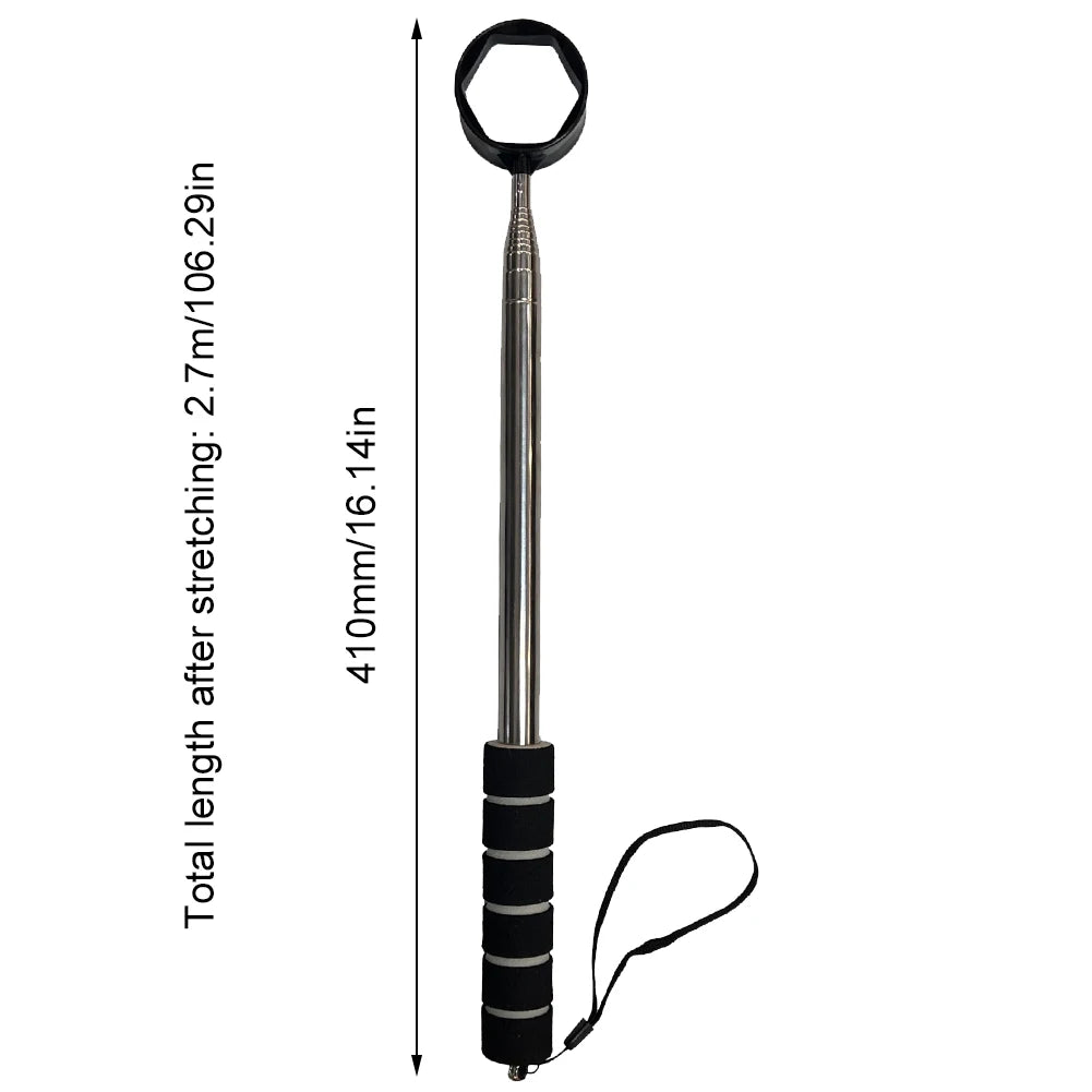 8.86 FT Telescopic Golf Ball Retriever