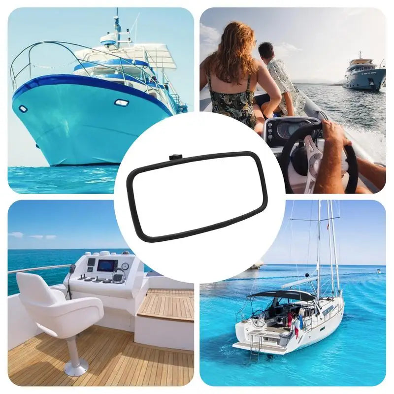 Marine Rear View Mirrors For Boat Marine Mirrors Boat Clamp  For Clear Vision