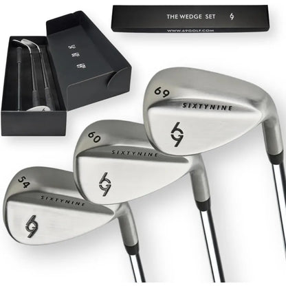 Golf Wedge Set for Men Women 54 60 Set with 35 Steel Shaft