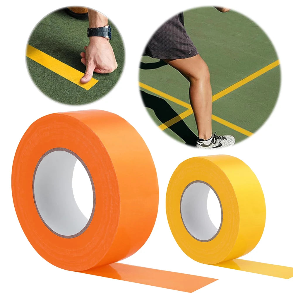 20M Outdoor Pickleball Court Tape Cut Freely Pickleball Court Marking Tape Basketball Tennis Court Tape