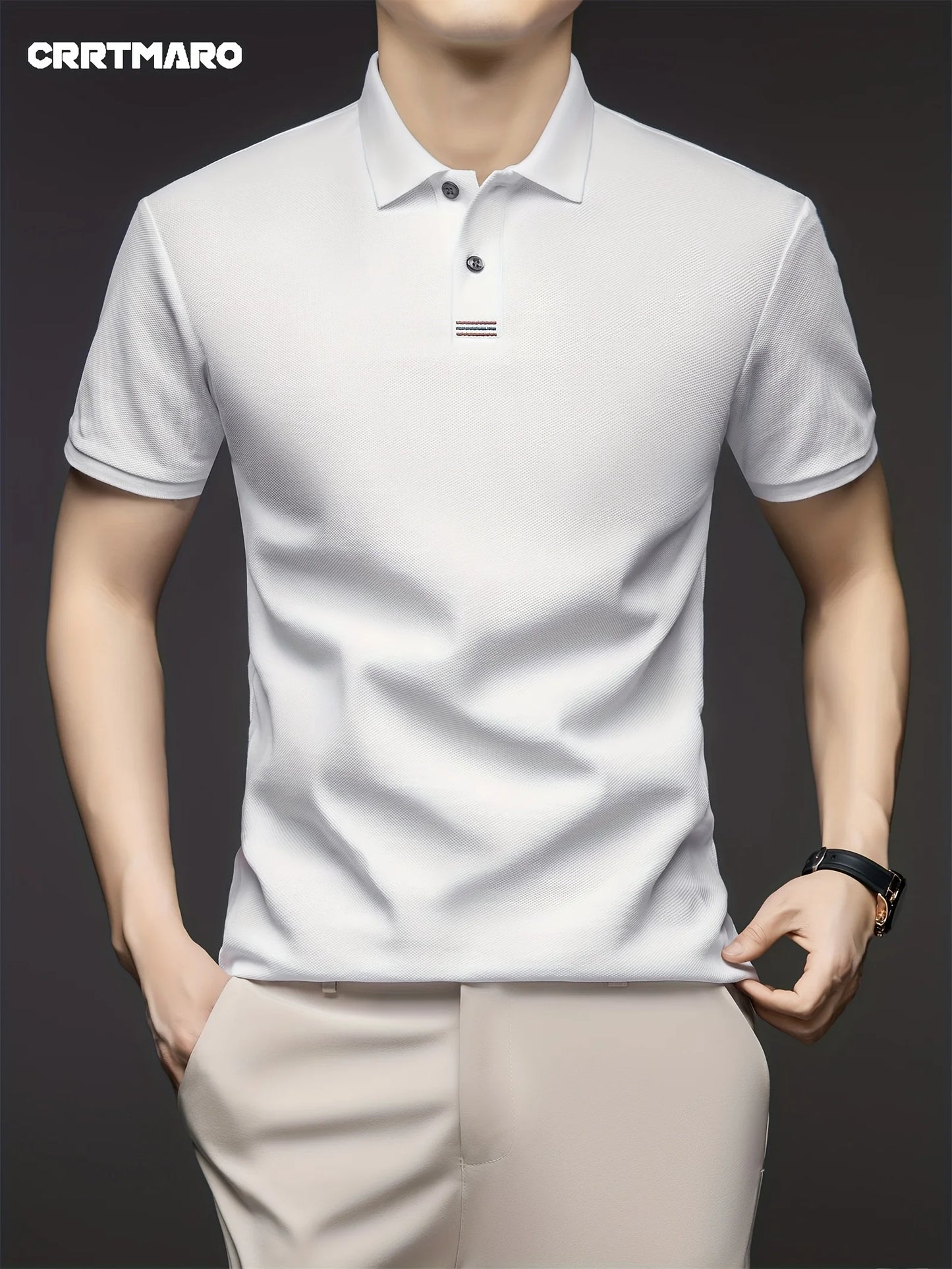 1 piece of high-quality cotton polo shirt  sweat wicki
