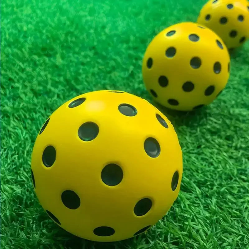 1PC Silent Pickleball practice ball PU foam high bounce resistance