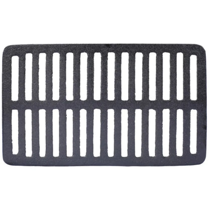 Oval Cast Iron Portable Charcoal Grill and Tabletop Cast Iron Skillet