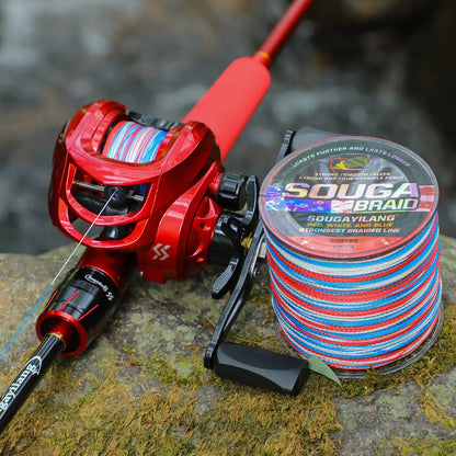 4 Strand Braided Fishing Line 300M Multifilament  Braided Wire Fishing