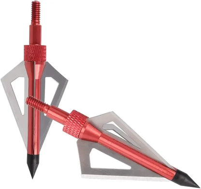 Elong Crossbow Bolts 20 Inch Carbon with Hunting Broadheads 6 Pack,