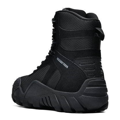 Men's waterproof hiking boots, lightweight outdoor boots,