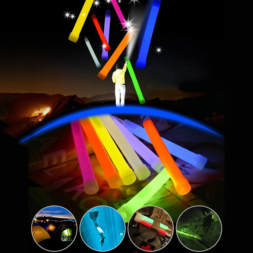 10pcs 6Inch Glow Light Stick