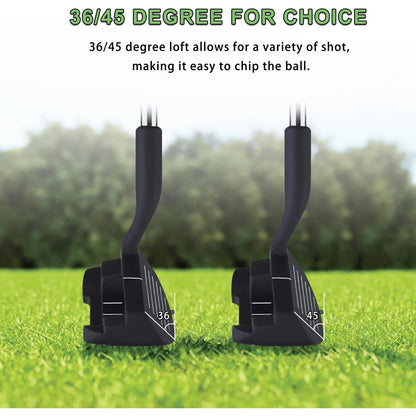 MAZEL Chipper Club Pitching Wedge for Men & Women,36/45 Degree - ,Right Hand